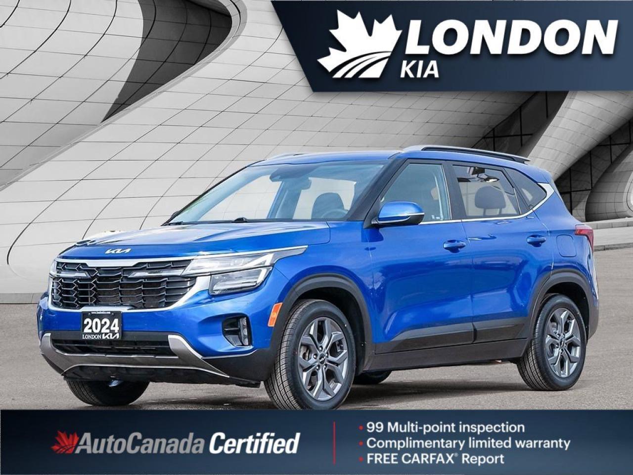 2024 Kia Seltos EX   AWD   Leather   Sunroof   Apple CarPlay   Hea Photo0