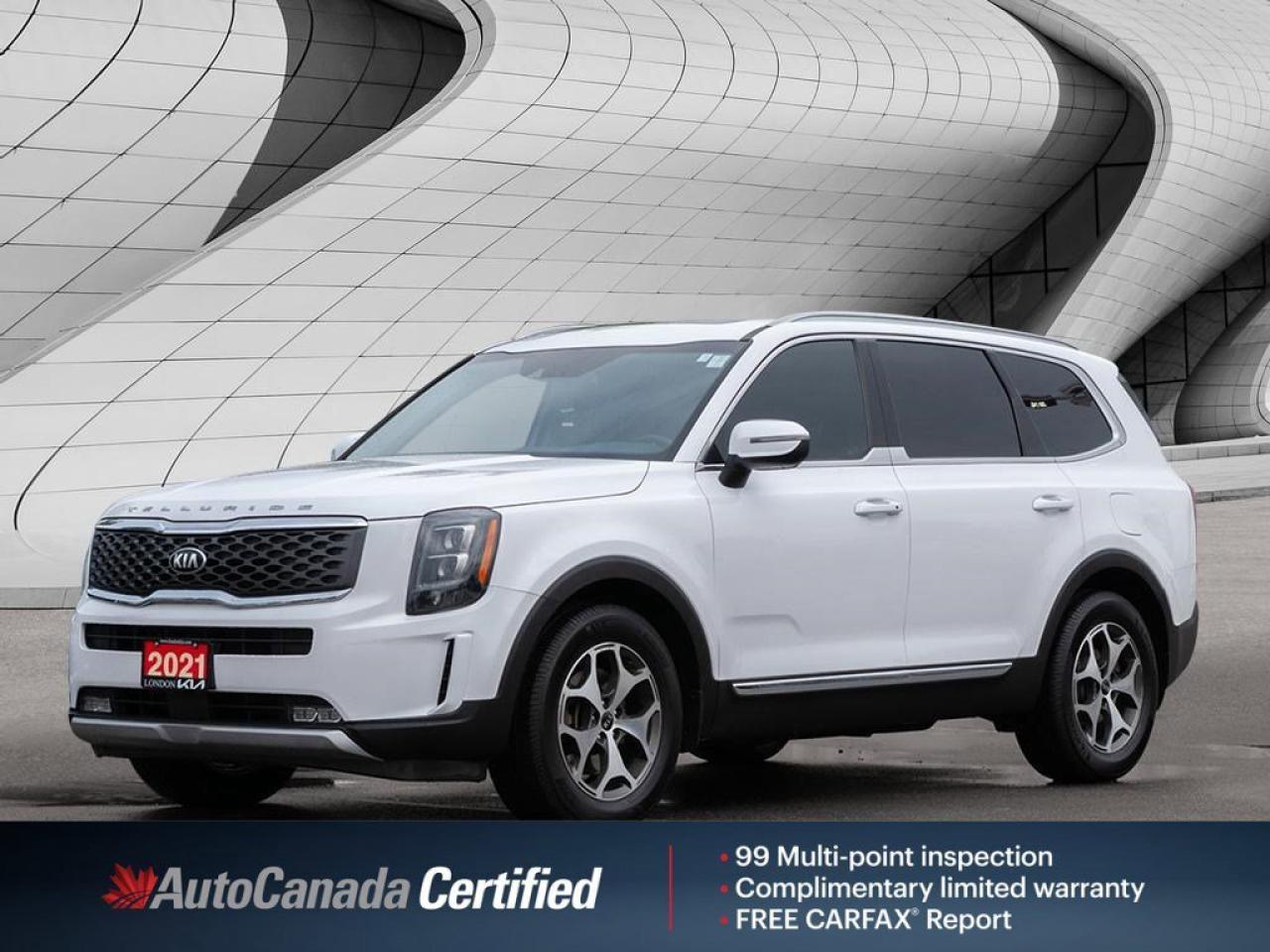 2021 Kia Telluride EX   AWD   Leather   Sunroof   Apple CarPlay   Hea Photo0