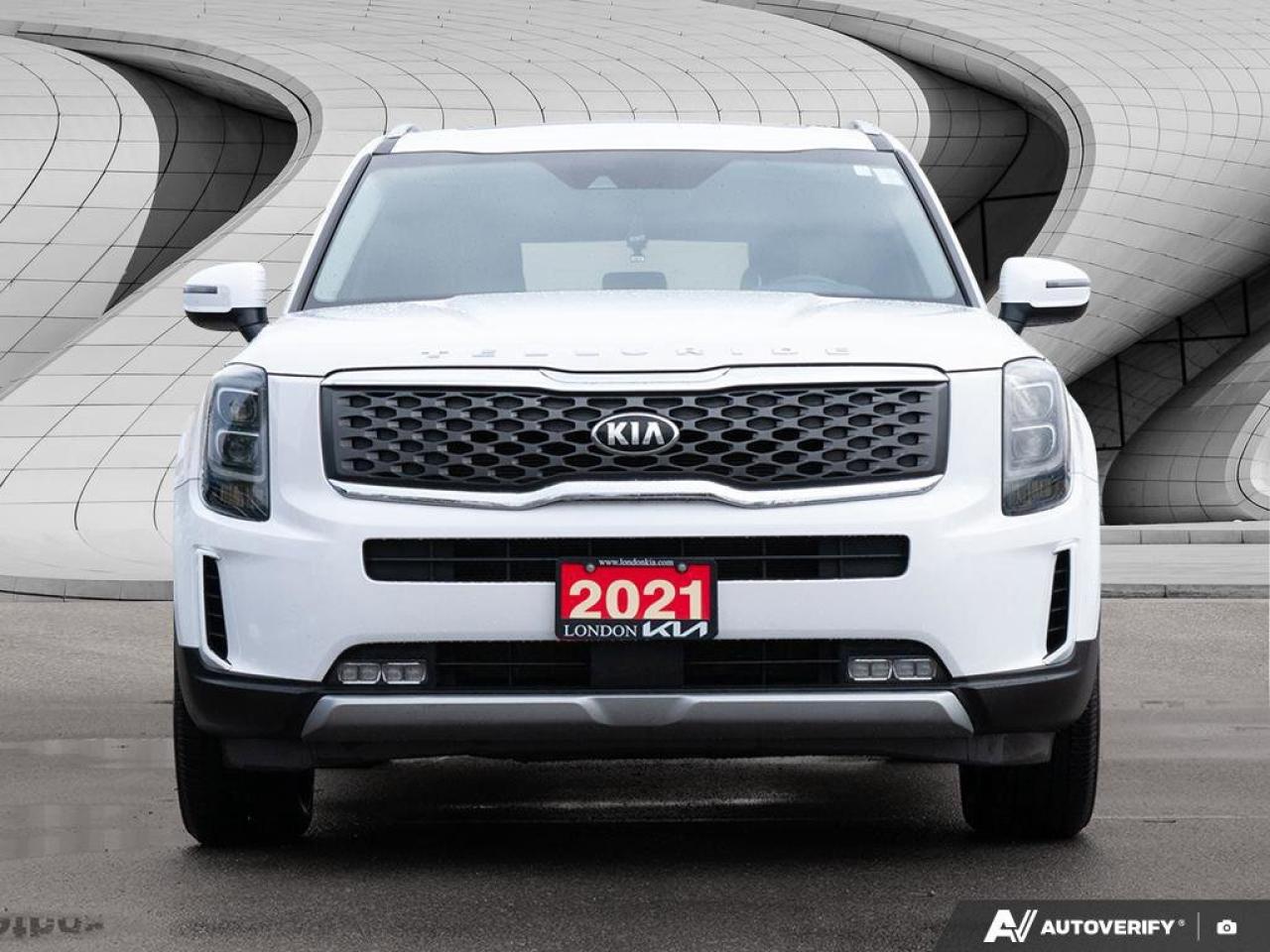 2021 Kia Telluride EX   AWD   Leather   Sunroof   Apple CarPlay   Hea Photo