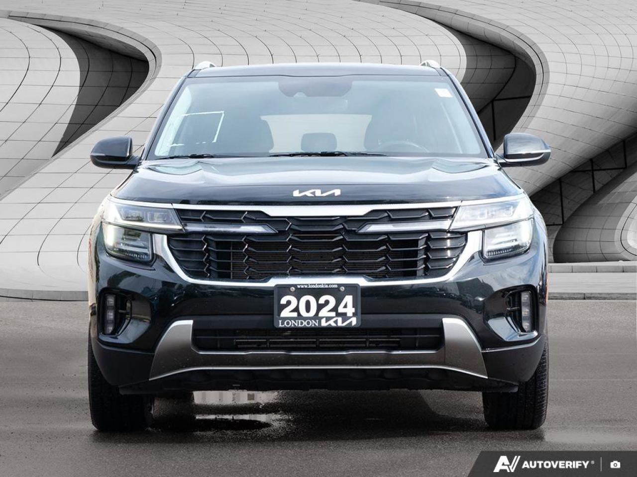 2024 Kia Seltos EX   AWD   Leather   Sunroof   Apple CarPlay   Hea Photo