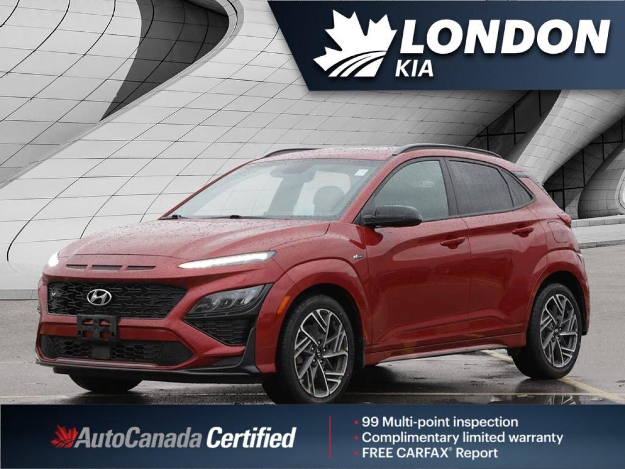 2022 Hyundai KONA N Line   Turbo   AWD   Push Button   Heated Seats Photo