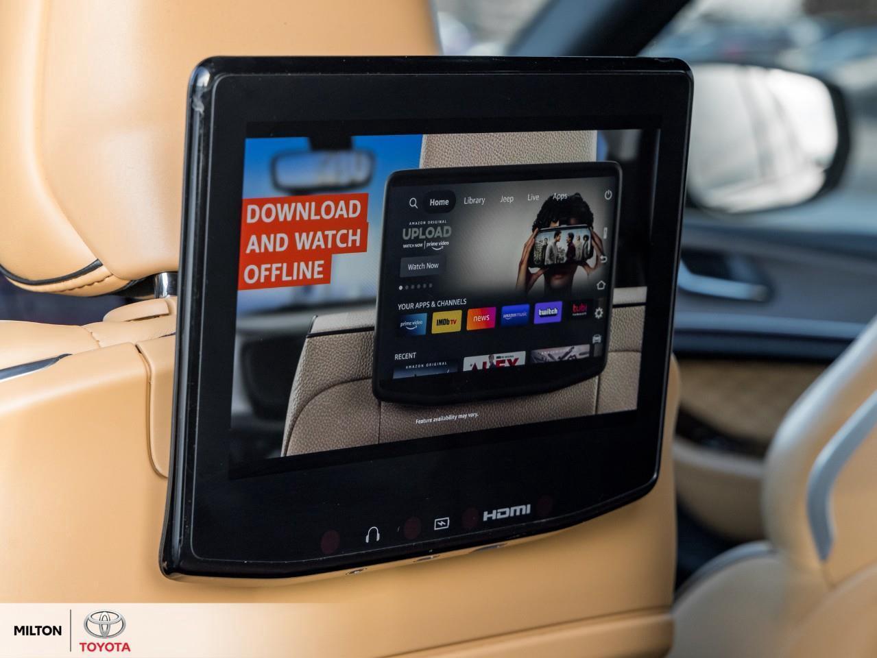 2022 Jeep Grand Cherokee 4xe LEATHER PANORAMIC SUNROOF SEATBACK VIDEO SCREENS M Photo