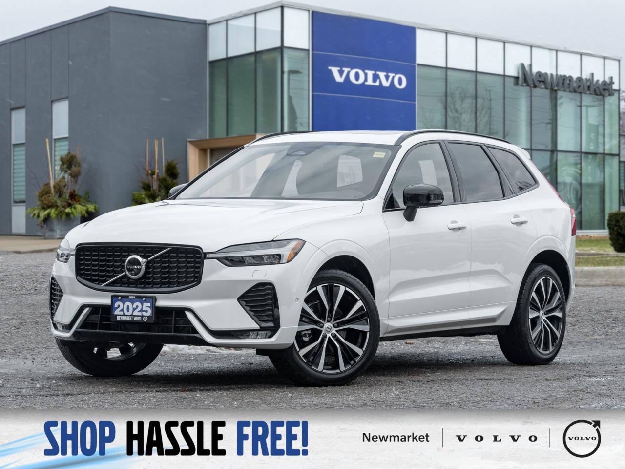 2025 Volvo XC60 B5 AWD Plus Dark Theme 20"ALLOY WHEELS LOW KM  CPO Photo0