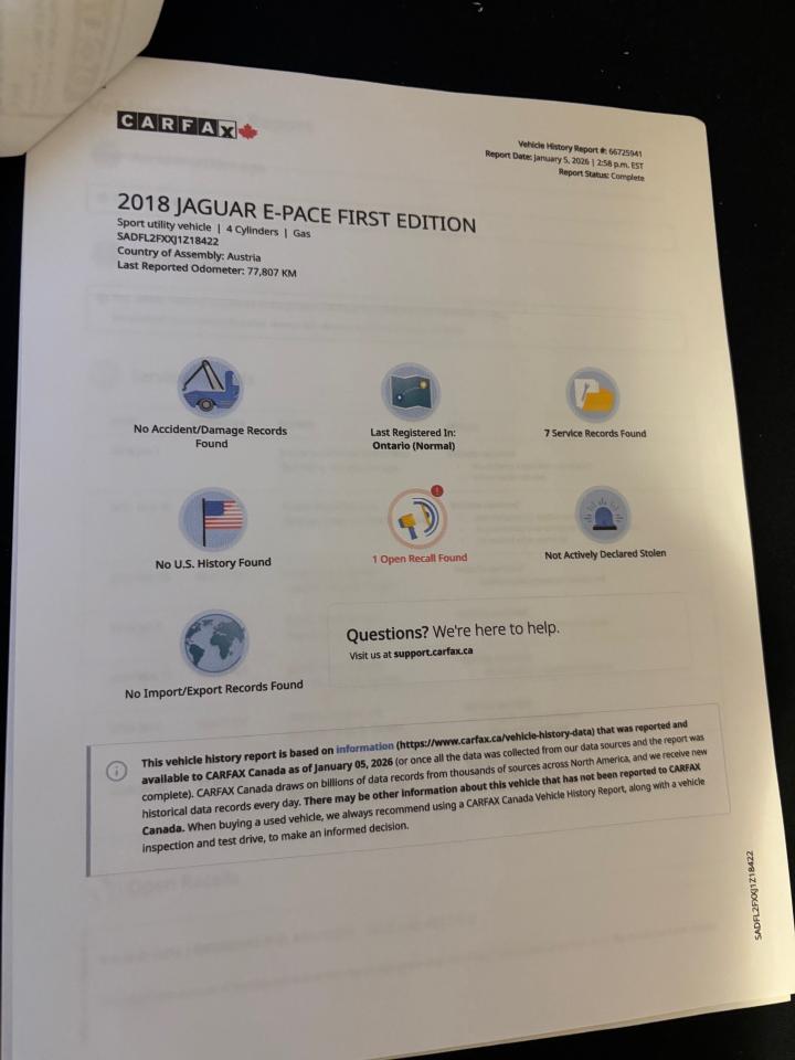 2018 Jaguar E-Pace P250 AWD First Edition Photo