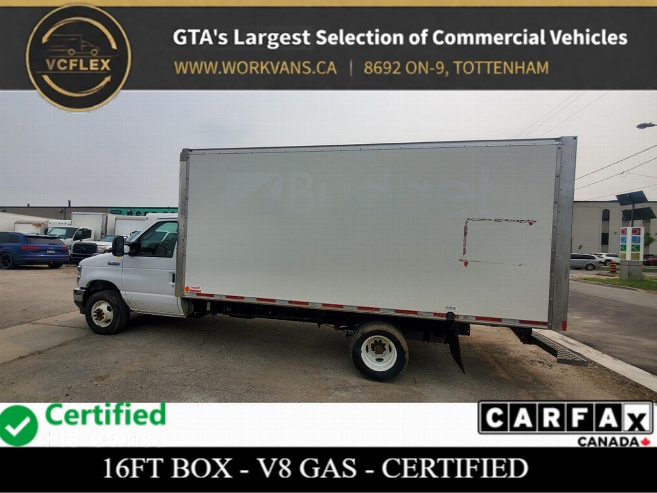 2021 Ford E-450 16Ft Box - 7.3L V8 Gas - Btooth/Camera Photo0