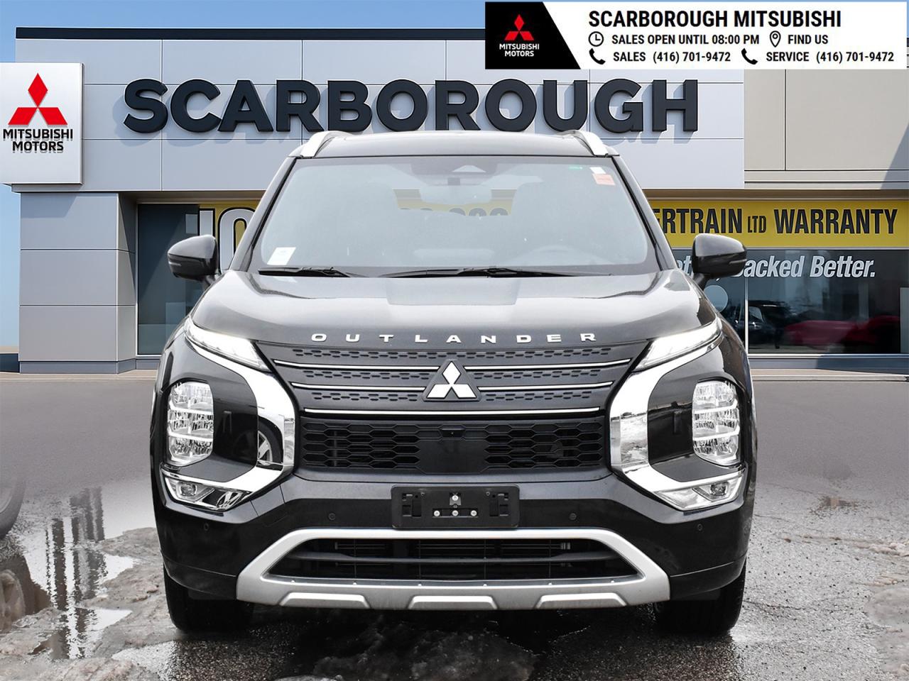 2023 Mitsubishi Outlander GT AWC Panoramic glass roof leather seats Photo2