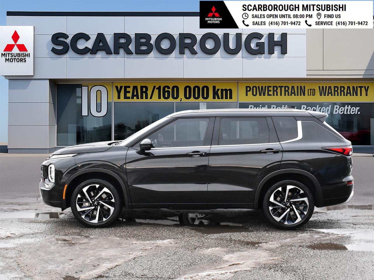 2023 Mitsubishi Outlander GT AWC Panoramic glass roof leather seats Photo