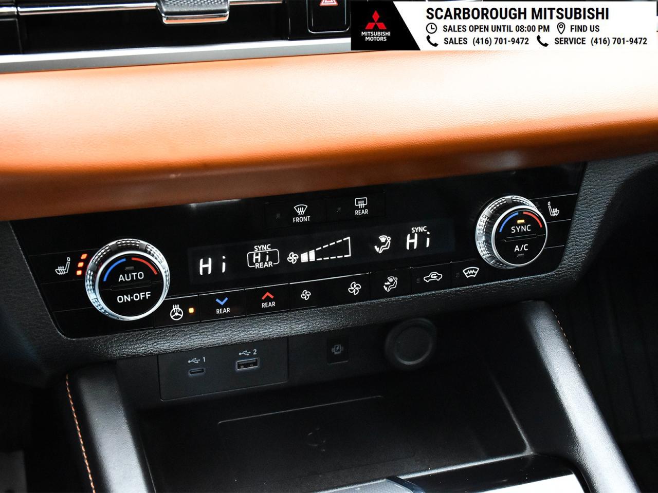 2023 Mitsubishi Outlander GT AWC Panoramic glass roof leather seats Photo