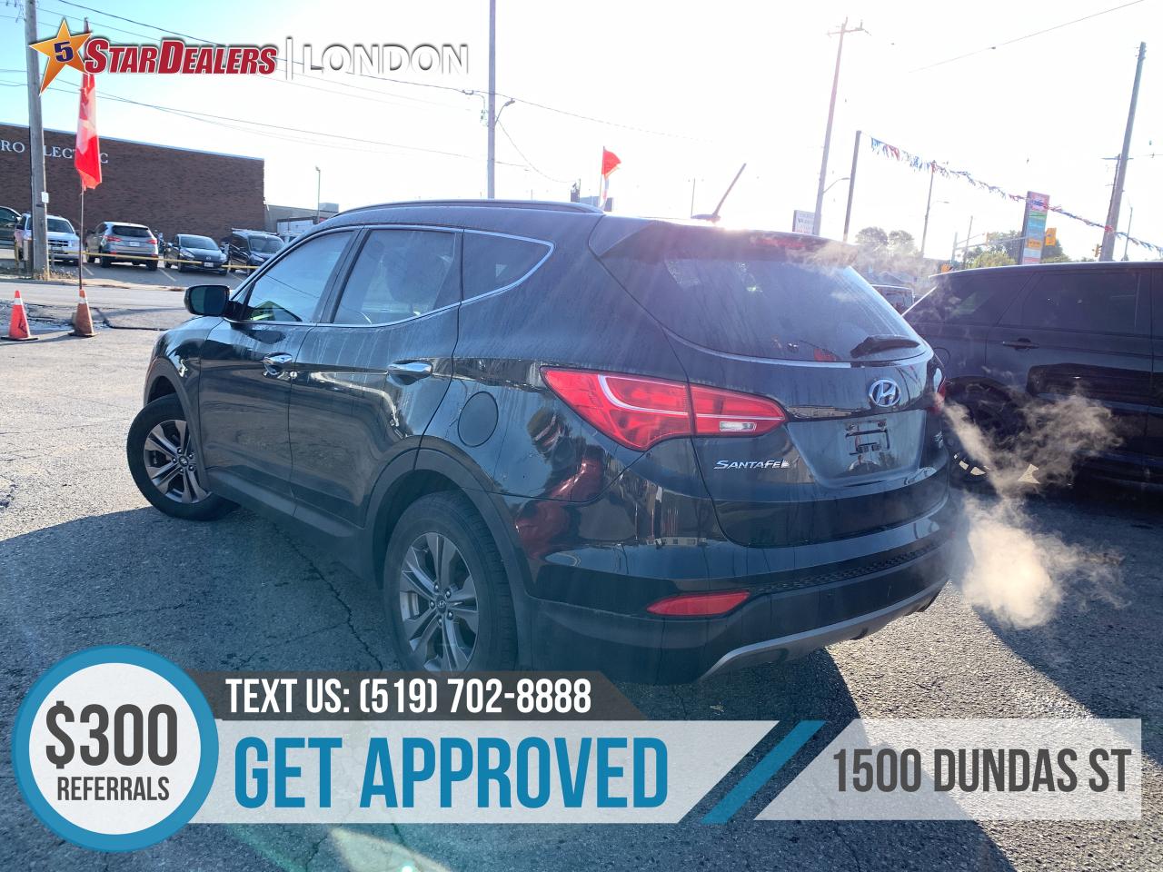 2016 Hyundai Santa Fe Sport AWD LEATHER HEATED SEATS WE FINANCE ALL CREDIT! Photo4