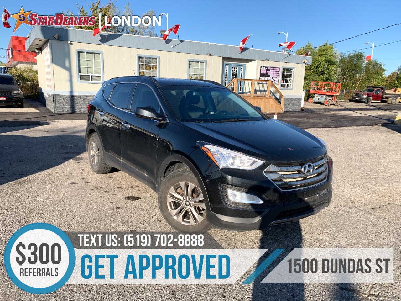 2016 Hyundai Santa Fe Sport AWD LEATHER HEATED SEATS WE FINANCE ALL CREDIT! Photo