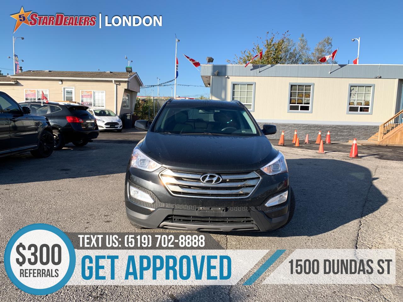 2016 Hyundai Santa Fe Sport AWD LEATHER HEATED SEATS WE FINANCE ALL CREDIT! Photo