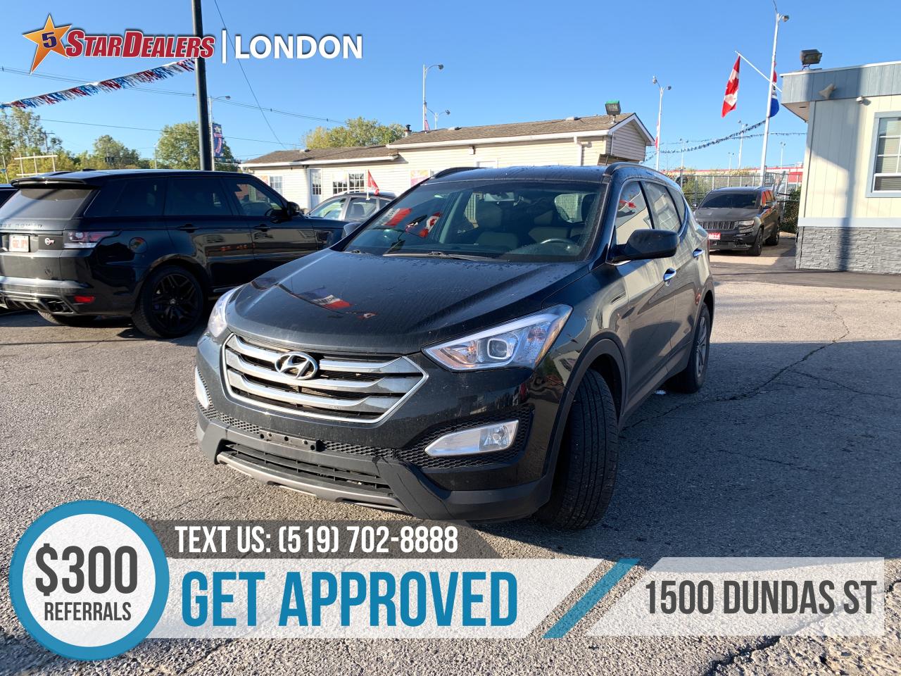 2016 Hyundai Santa Fe Sport AWD LEATHER HEATED SEATS WE FINANCE ALL CREDIT! Photo