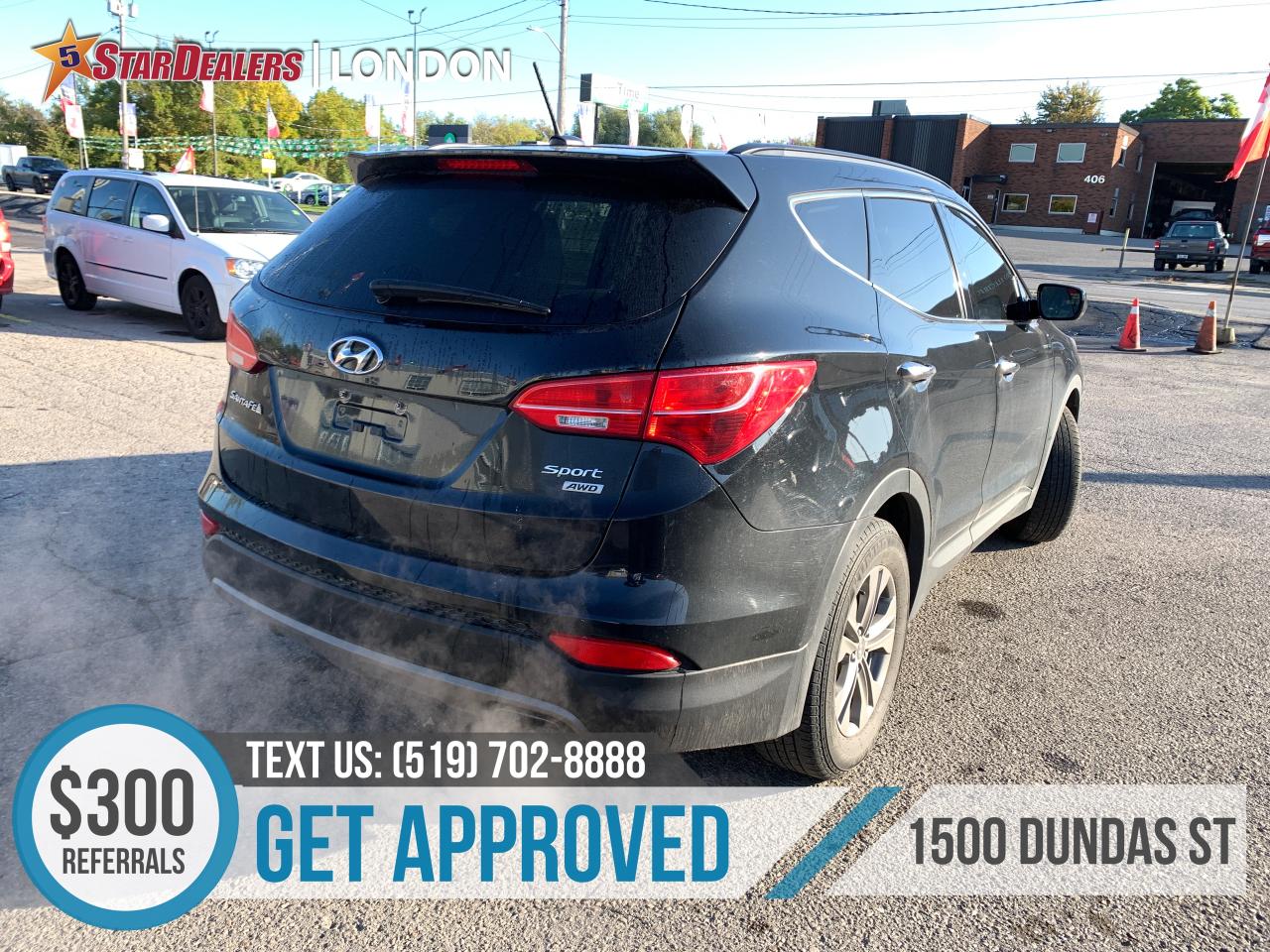 2016 Hyundai Santa Fe Sport AWD LEATHER HEATED SEATS WE FINANCE ALL CREDIT! Photo