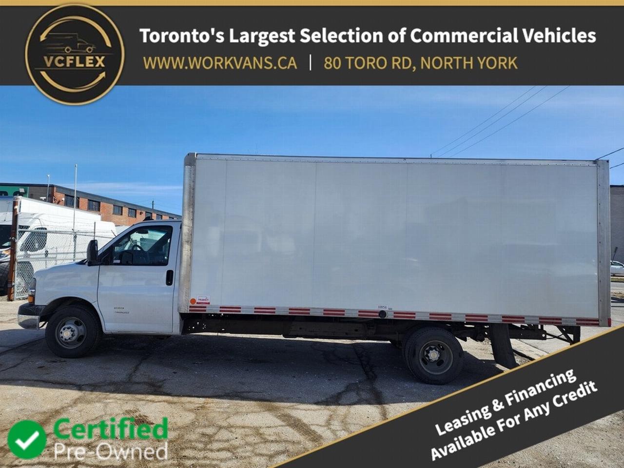 2021 Chevrolet Express G4500 18Ft Box - 6.6L V8 Gas - Factory Warranty Photo