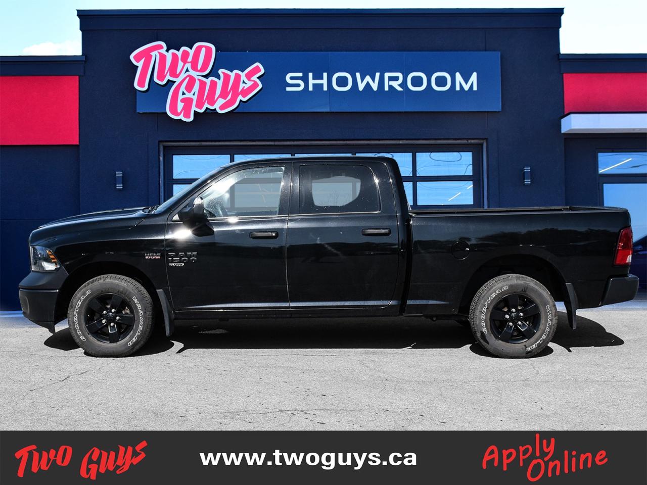 2022 RAM 1500 Classic Tradesman Black Pkg   5.7L 4WD Crew   6 Pass   Tow Photo