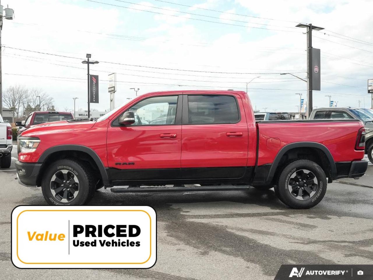 2019 RAM 1500 Leather Vented Buckets   Dual Pane Roof   Hemi Photo