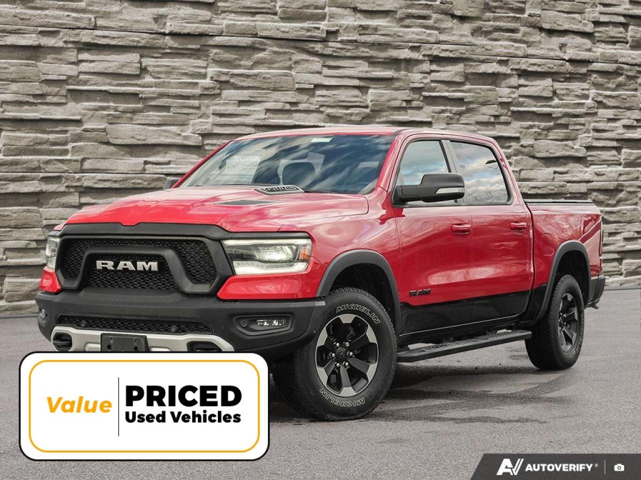 2019 RAM 1500 Leather Vented Buckets   Dual Pane Roof   Hemi Photo