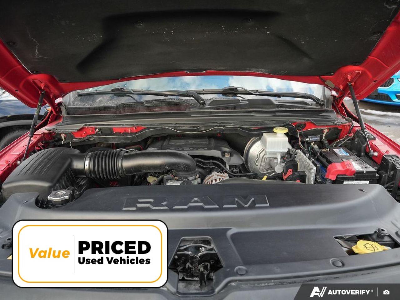 2019 RAM 1500 Leather Vented Buckets   Dual Pane Roof   Hemi Photo