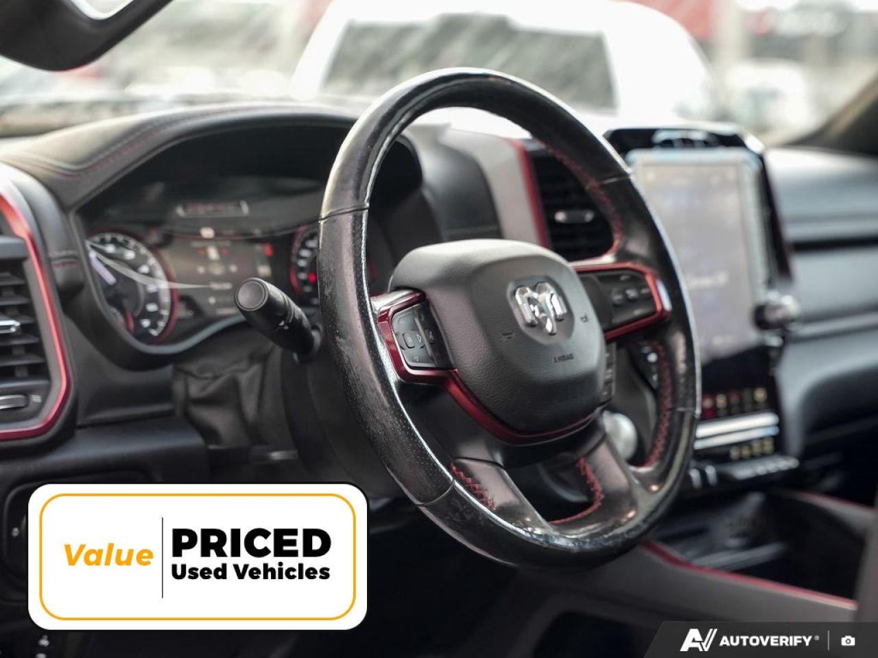 2019 RAM 1500 Leather Vented Buckets   Dual Pane Roof   Hemi Photo