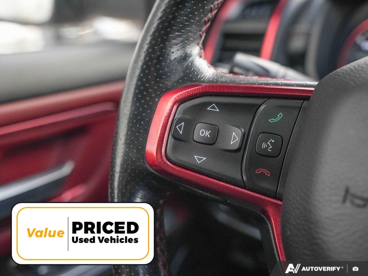 2019 RAM 1500 Leather Vented Buckets   Dual Pane Roof   Hemi Photo