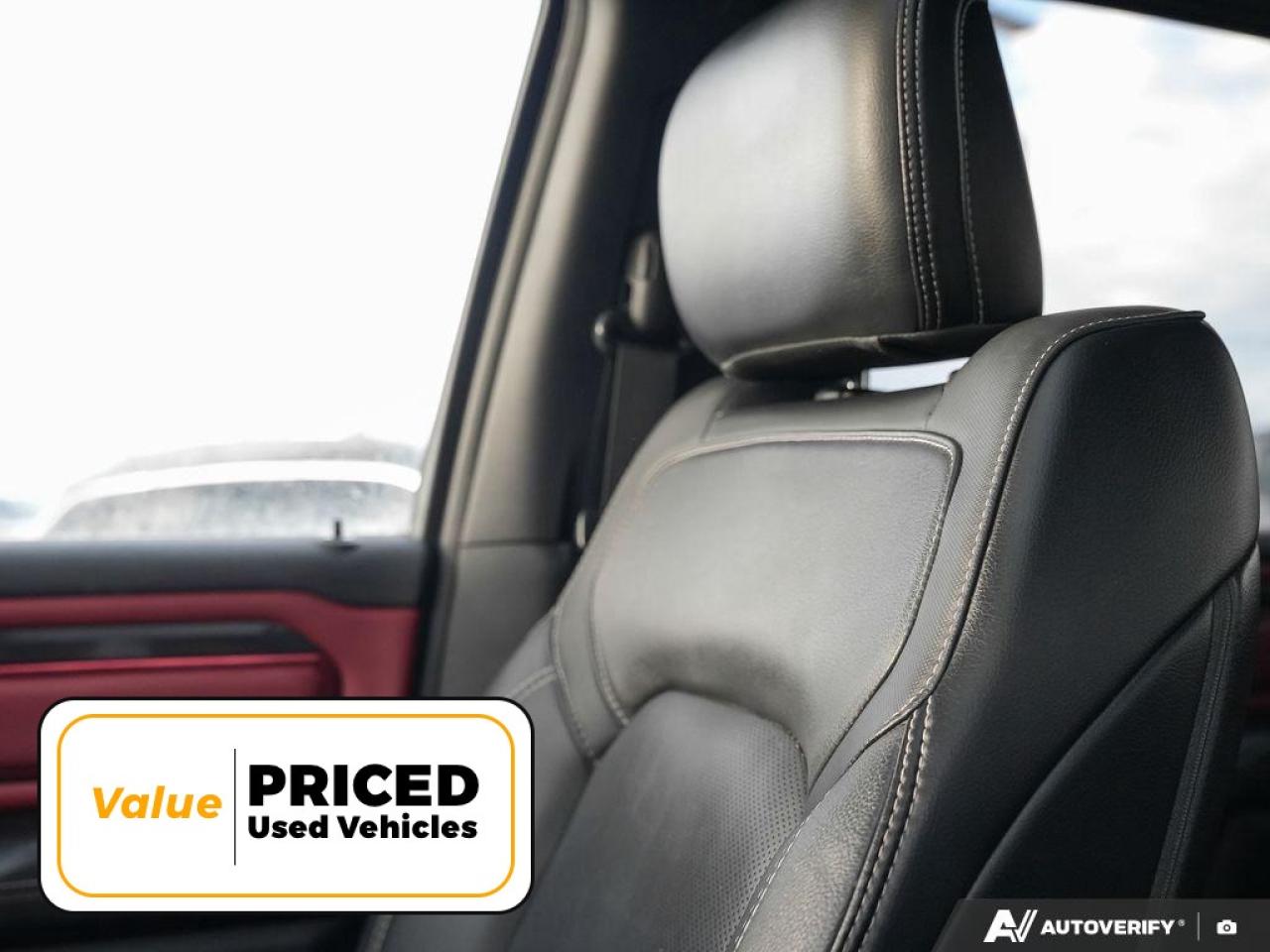 2019 RAM 1500 Leather Vented Buckets   Dual Pane Roof   Hemi Photo