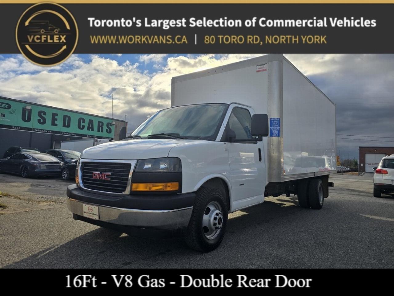 2019 GMC Savana 16Ft Box - V8 Gasoline - Rear Barn Door Photo0