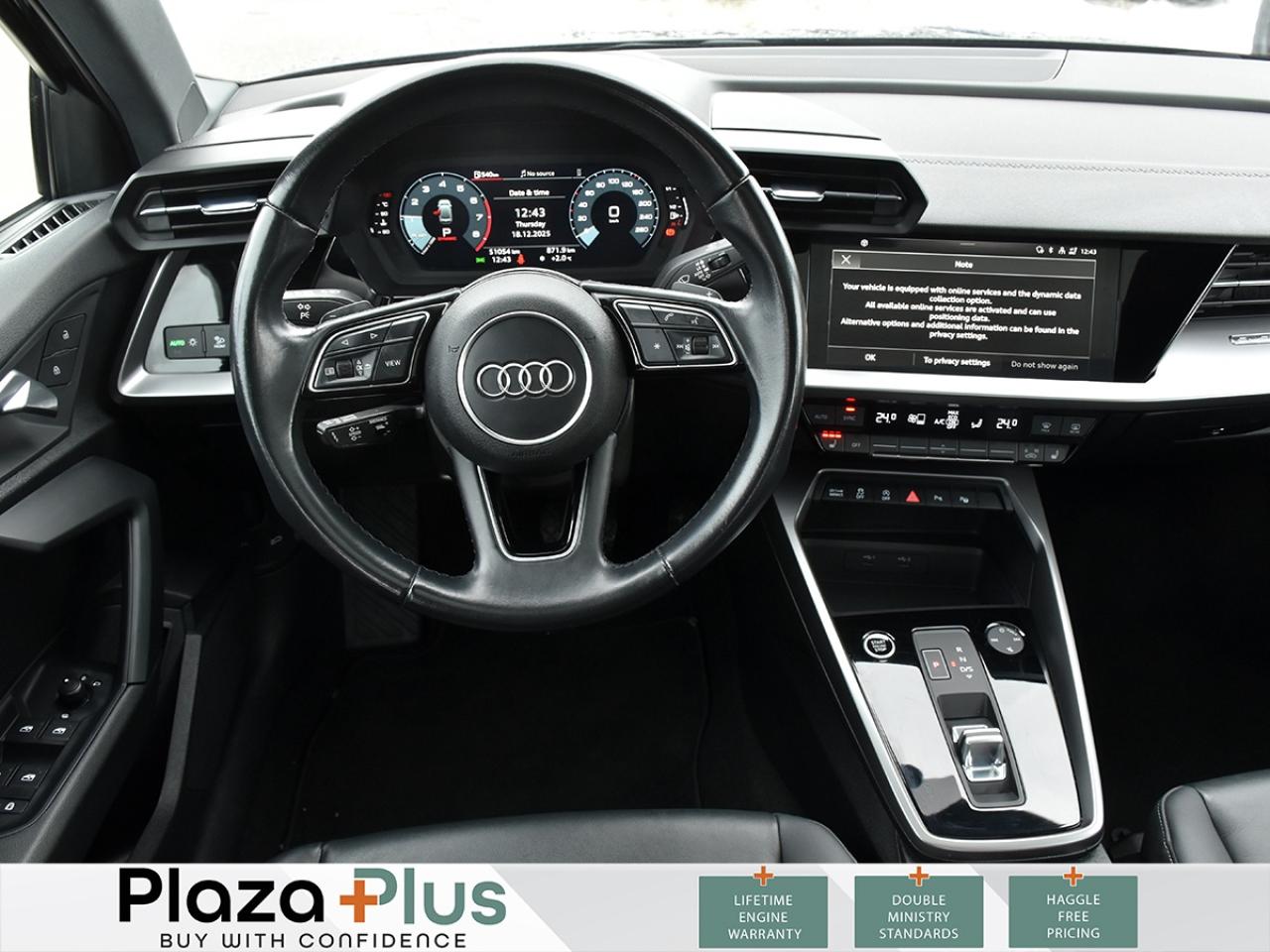 2024 Audi A3 KOMFORT   QUATTRO   201 HP   ANDROID AUTO & APPLE Photo