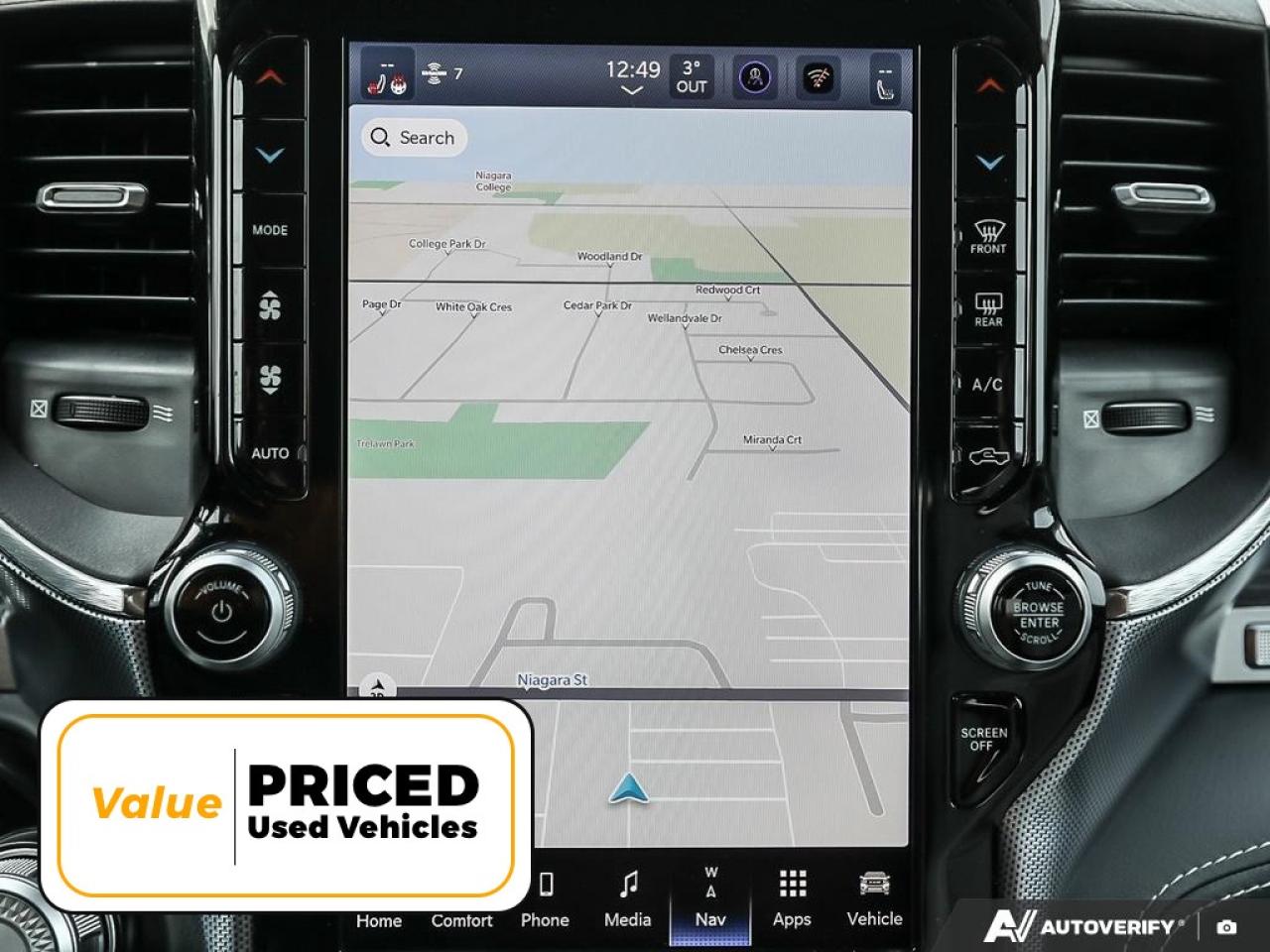 2023 RAM 1500 Elite Pack Interior   19 Speakers   HUD Photo