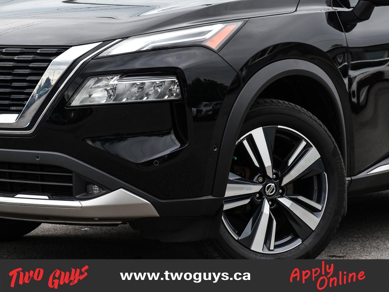 2021 Nissan Rogue Platinum 2.5L AWD   Panoroof   Lther   Nav   New T Photo