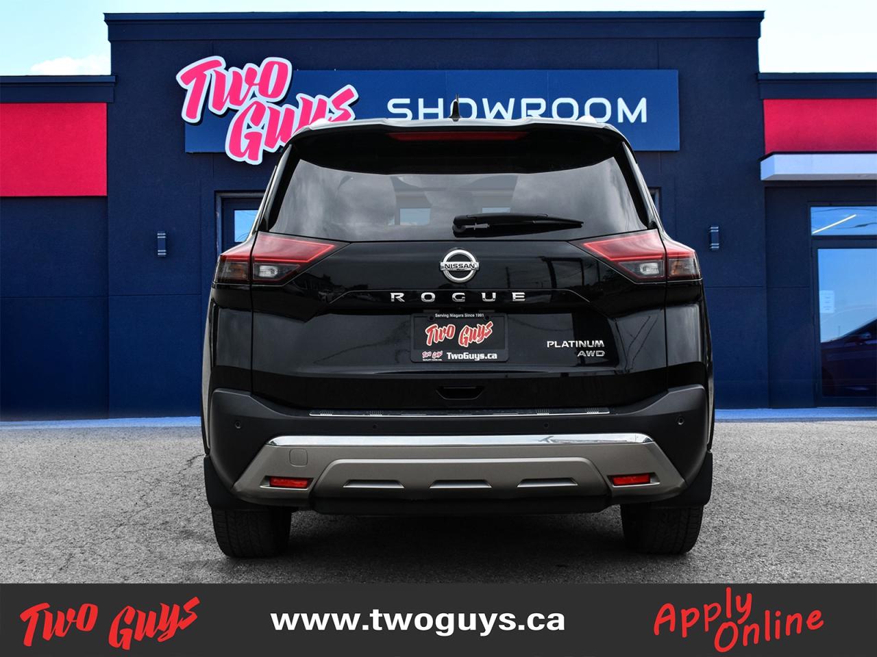 2021 Nissan Rogue Platinum 2.5L AWD   Panoroof   Lther   Nav   New T Photo