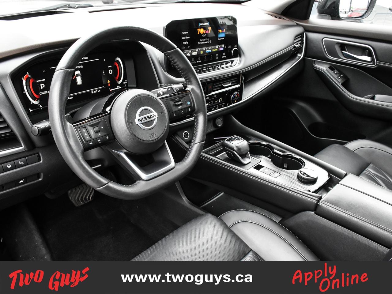 2021 Nissan Rogue Platinum 2.5L AWD   Panoroof   Lther   Nav   New T Photo