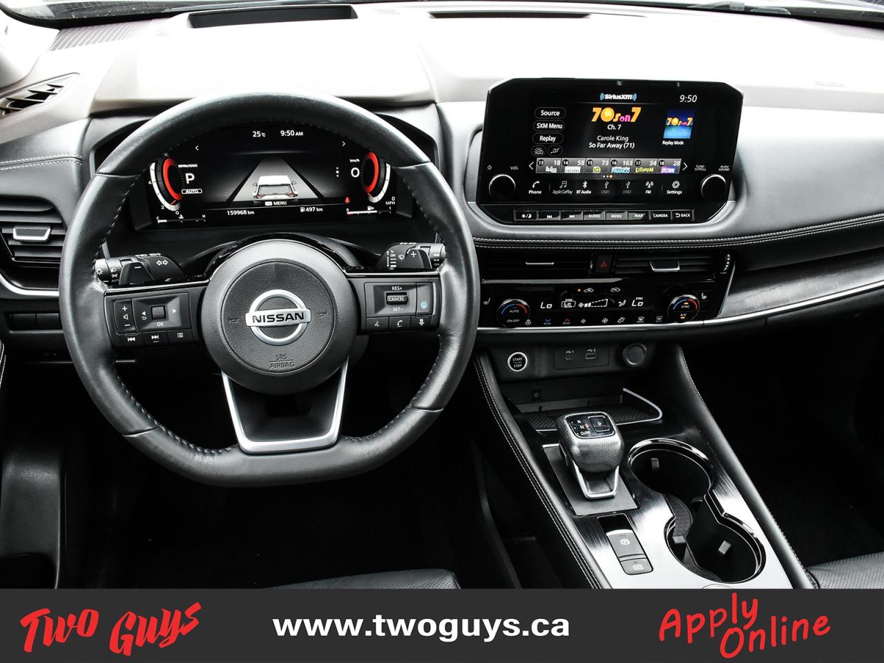 2021 Nissan Rogue Platinum 2.5L AWD   Panoroof   Lther   Nav   New T Photo