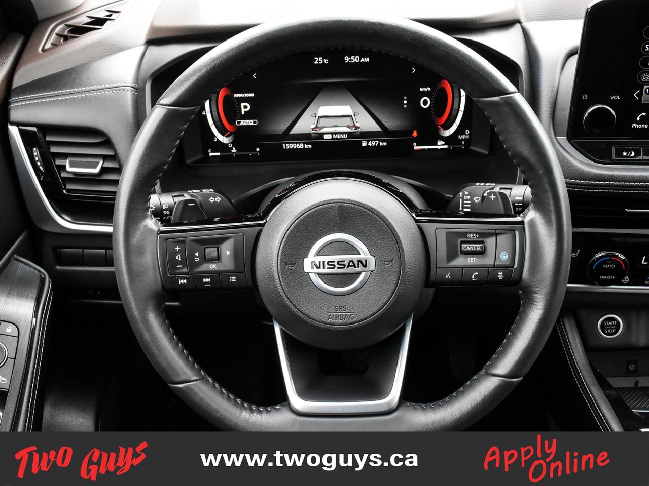 2021 Nissan Rogue Platinum 2.5L AWD   Panoroof   Lther   Nav   New T Photo