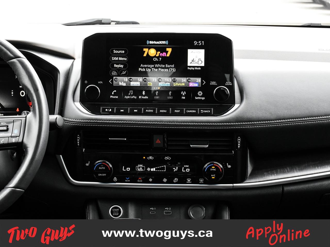 2021 Nissan Rogue Platinum 2.5L AWD   Panoroof   Lther   Nav   New T Photo