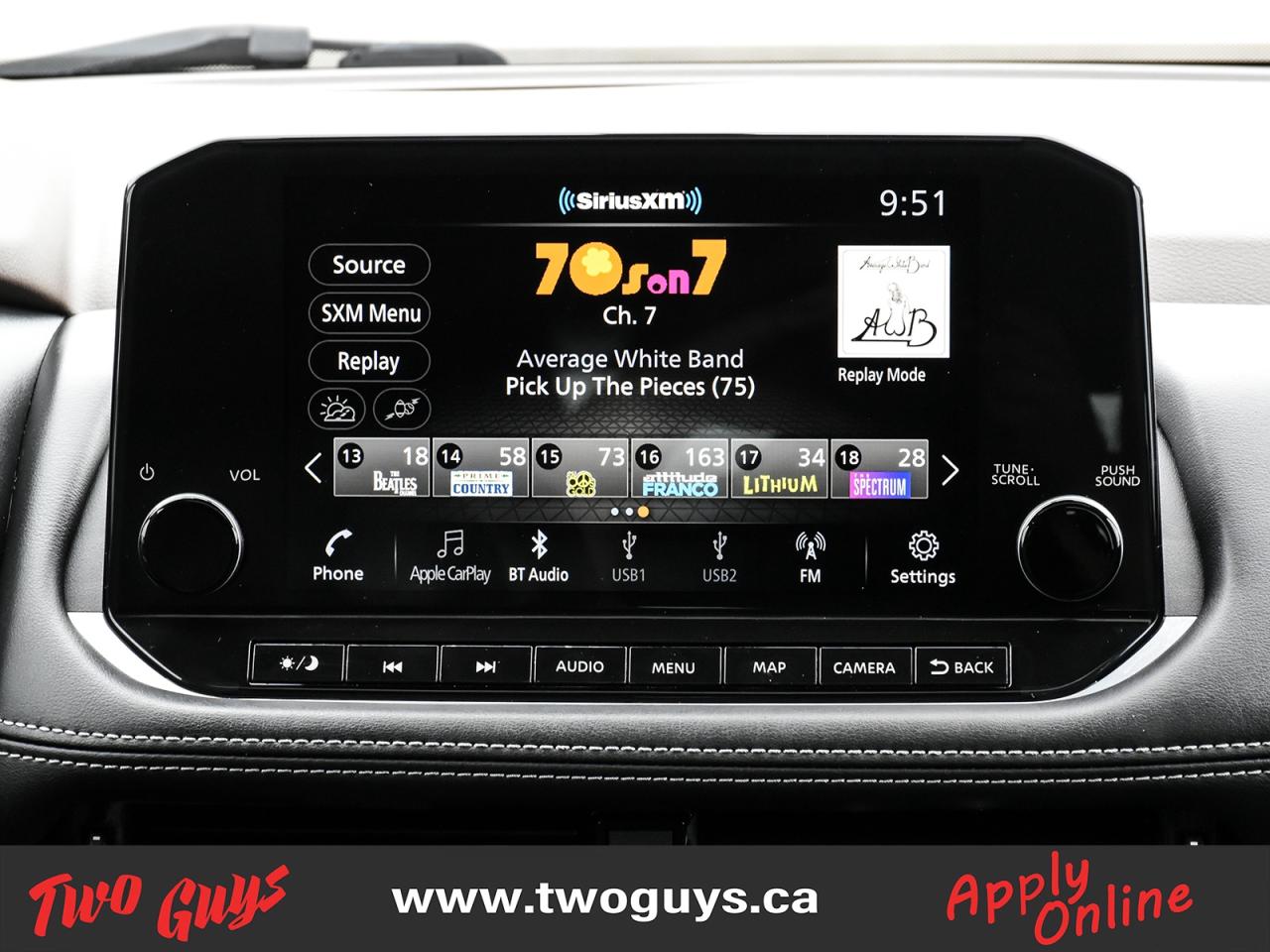 2021 Nissan Rogue Platinum 2.5L AWD   Panoroof   Lther   Nav   New T Photo