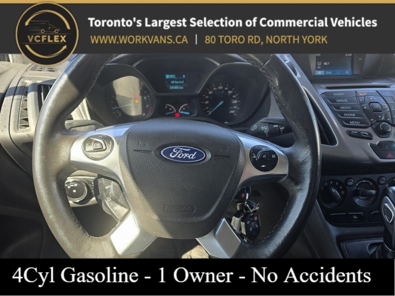 2017 Ford Transit Connect Connect XLT Dual Doors - Shelves - Certified Photo