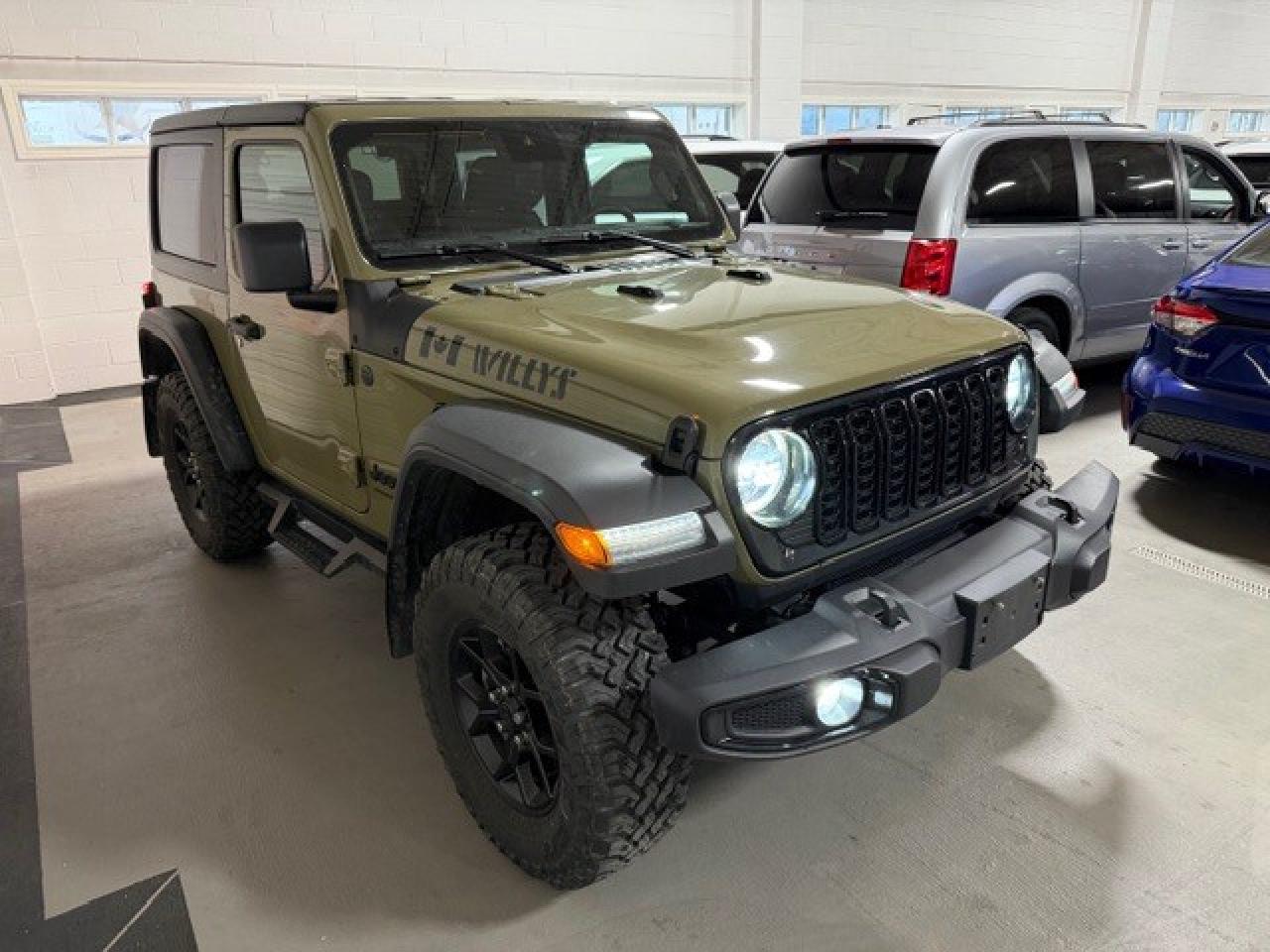 2025 Jeep Wrangler 2.0 Willys 2 Door 4x4 Back Up Camera 1 Owner Photo