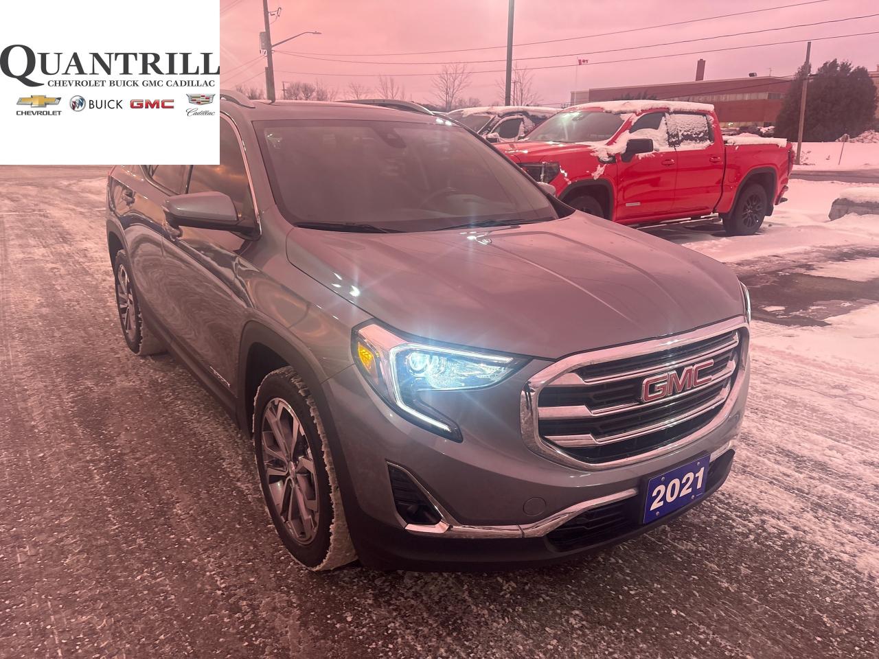 2021 GMC Terrain SLT AWD + Sunroof + Navi + 1 Owner Photo0