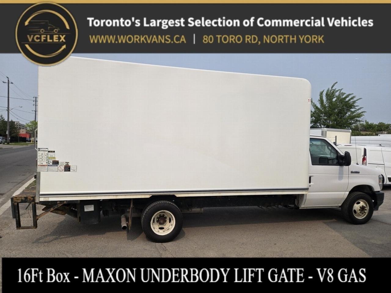 2021 Ford E-450 16Ft Box - V8 Gas - MAXON Lift Gate Photo0