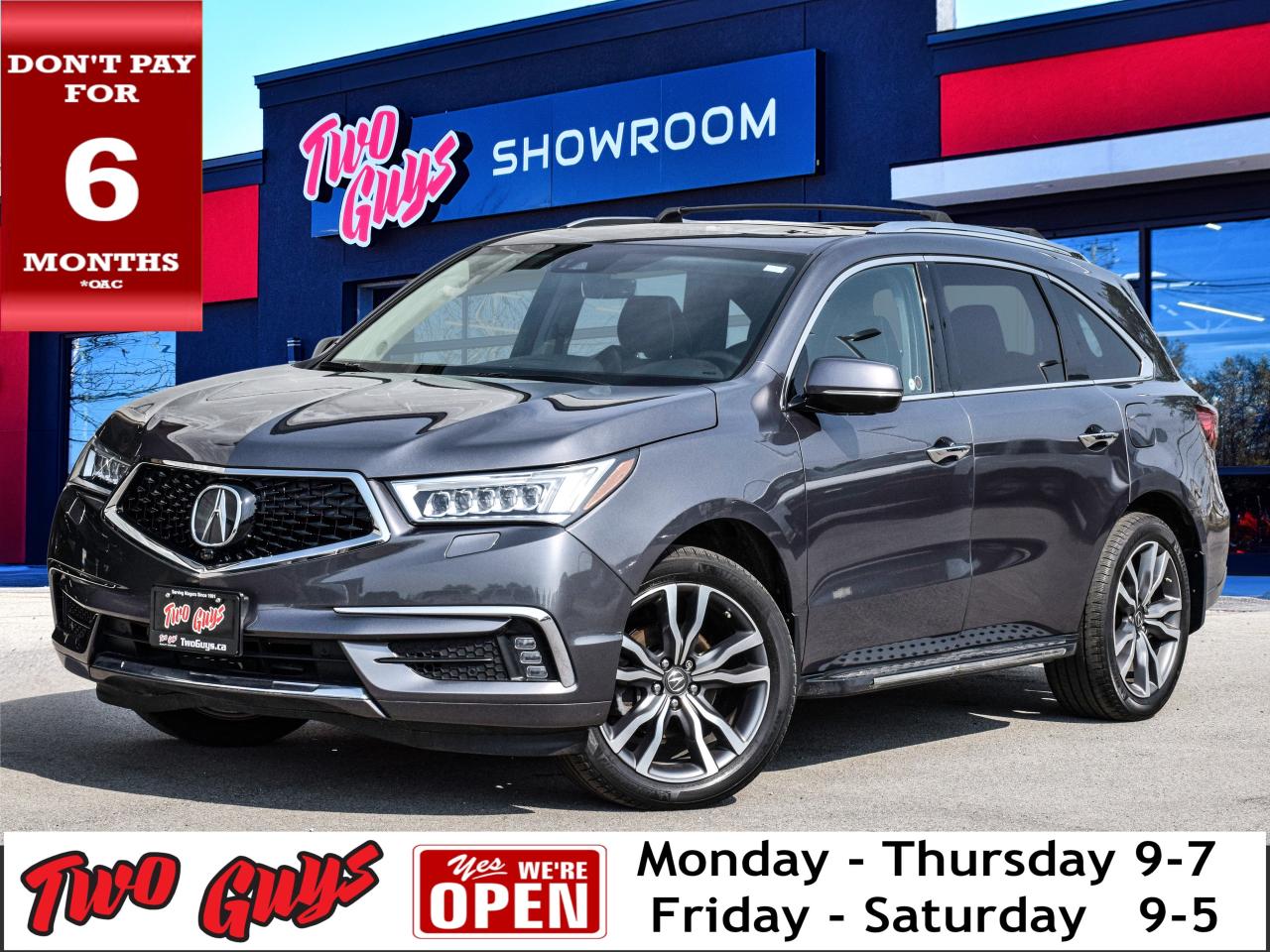 2019 Acura MDX Elite AWD   Sunroof   DVD   Nav   Leather Photo0