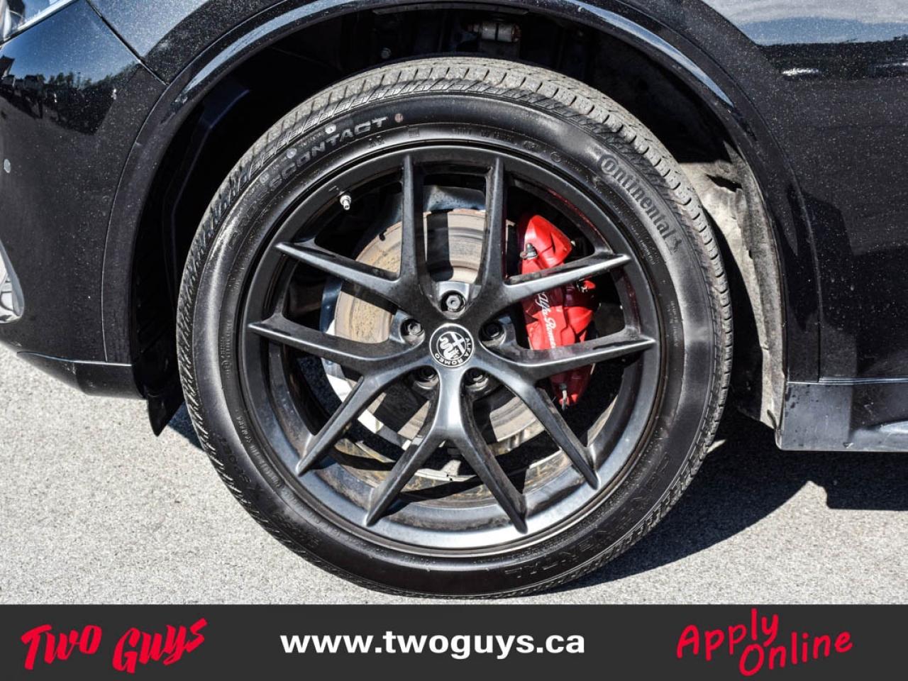 2021 Alfa Romeo Stelvio Ti Sport   RED Leather   Panoroof   Nav Photo