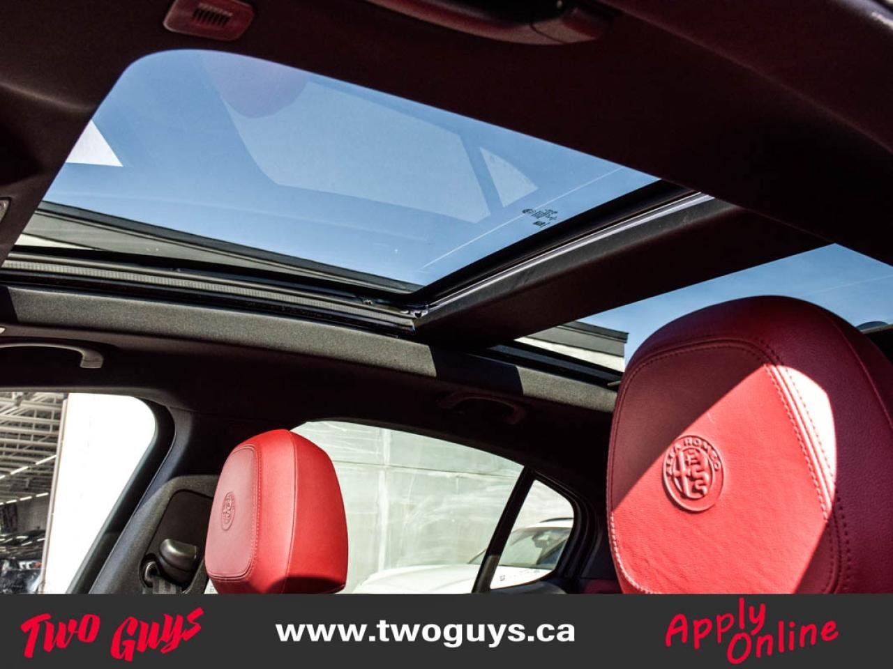 2021 Alfa Romeo Stelvio Ti Sport   RED Leather   Panoroof   Nav Photo