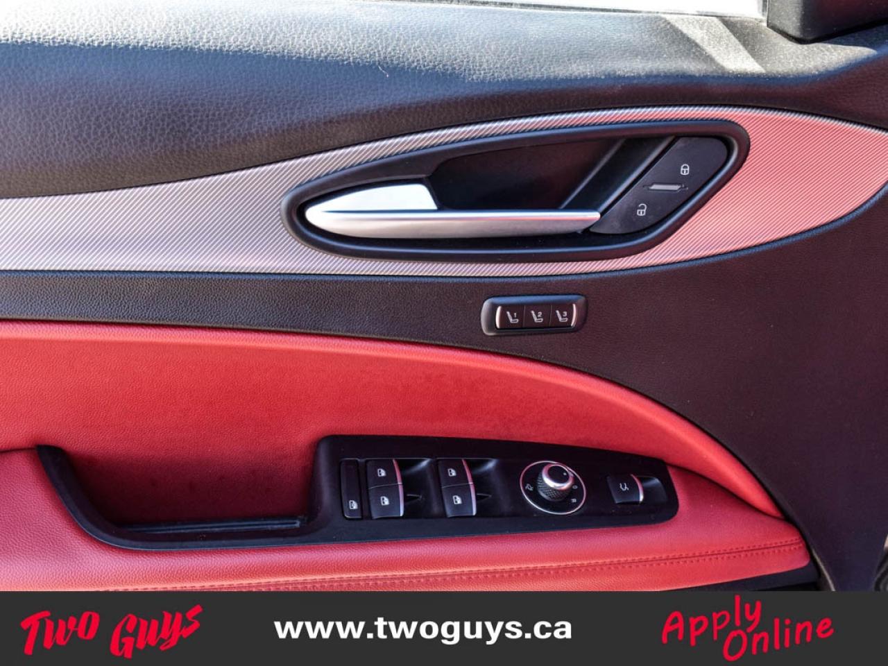 2021 Alfa Romeo Stelvio Ti Sport   RED Leather   Panoroof   Nav Photo