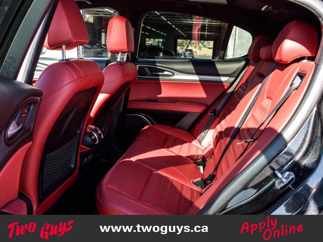 2021 Alfa Romeo Stelvio Ti Sport   RED Leather   Panoroof   Nav Photo