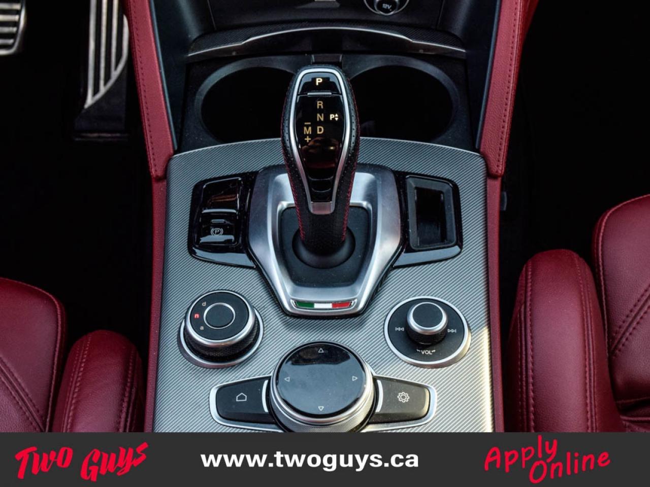 2021 Alfa Romeo Stelvio Ti Sport   RED Leather   Panoroof   Nav Photo