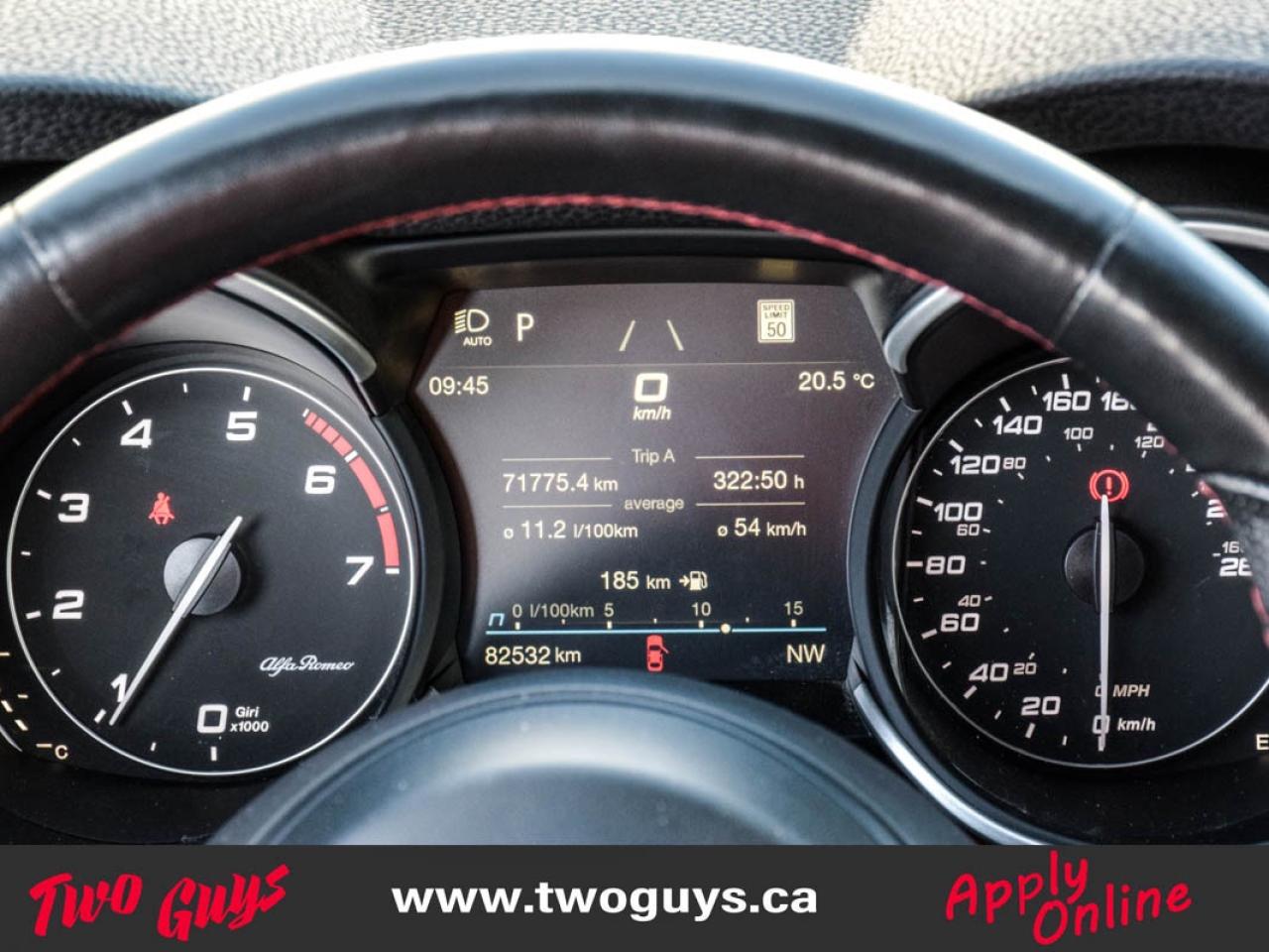 2021 Alfa Romeo Stelvio Ti Sport   RED Leather   Panoroof   Nav Photo