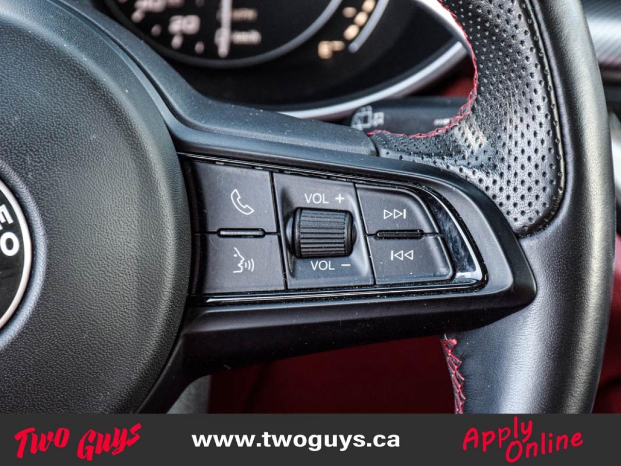 2021 Alfa Romeo Stelvio Ti Sport   RED Leather   Panoroof   Nav Photo