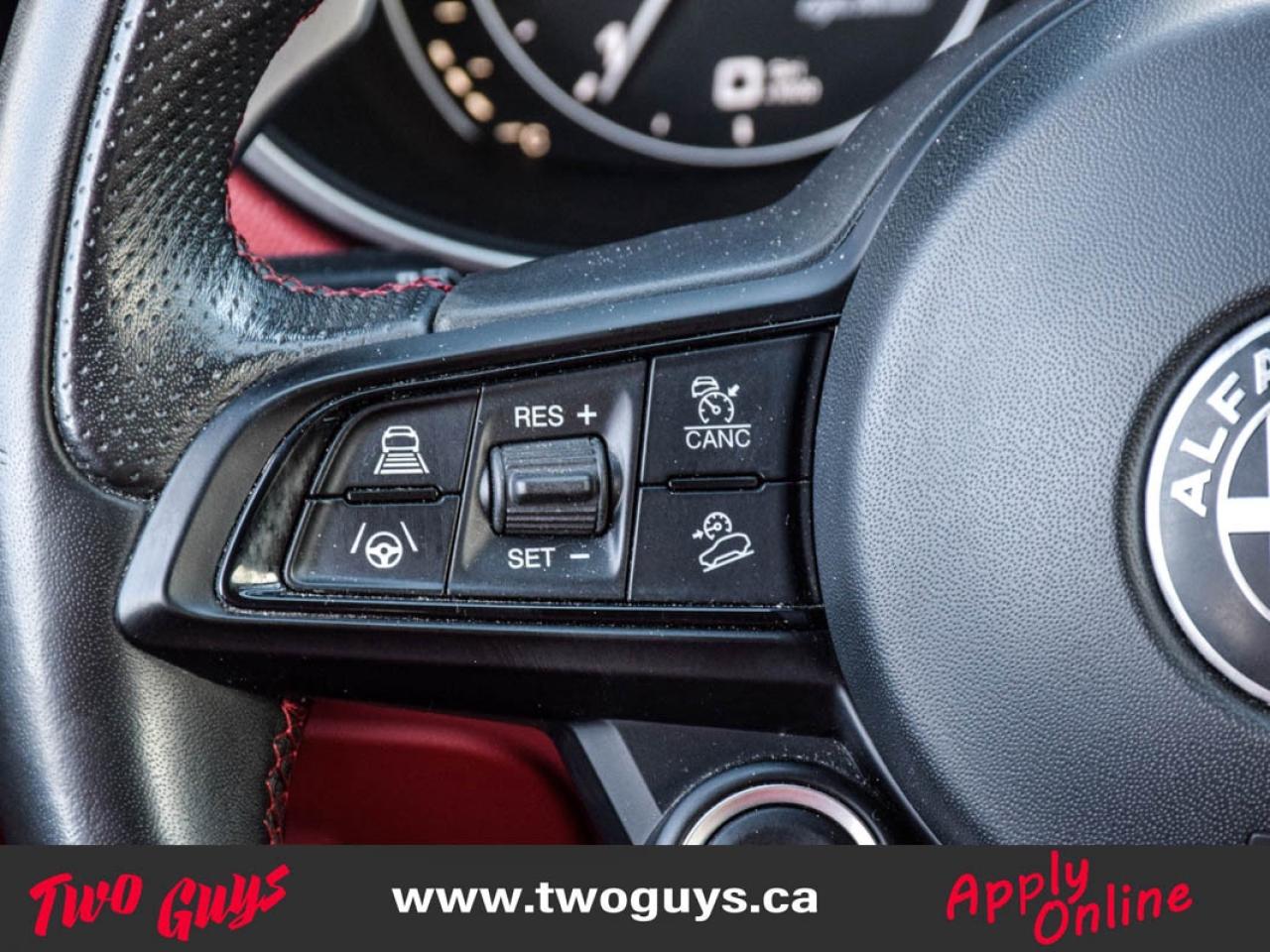 2021 Alfa Romeo Stelvio Ti Sport   RED Leather   Panoroof   Nav Photo