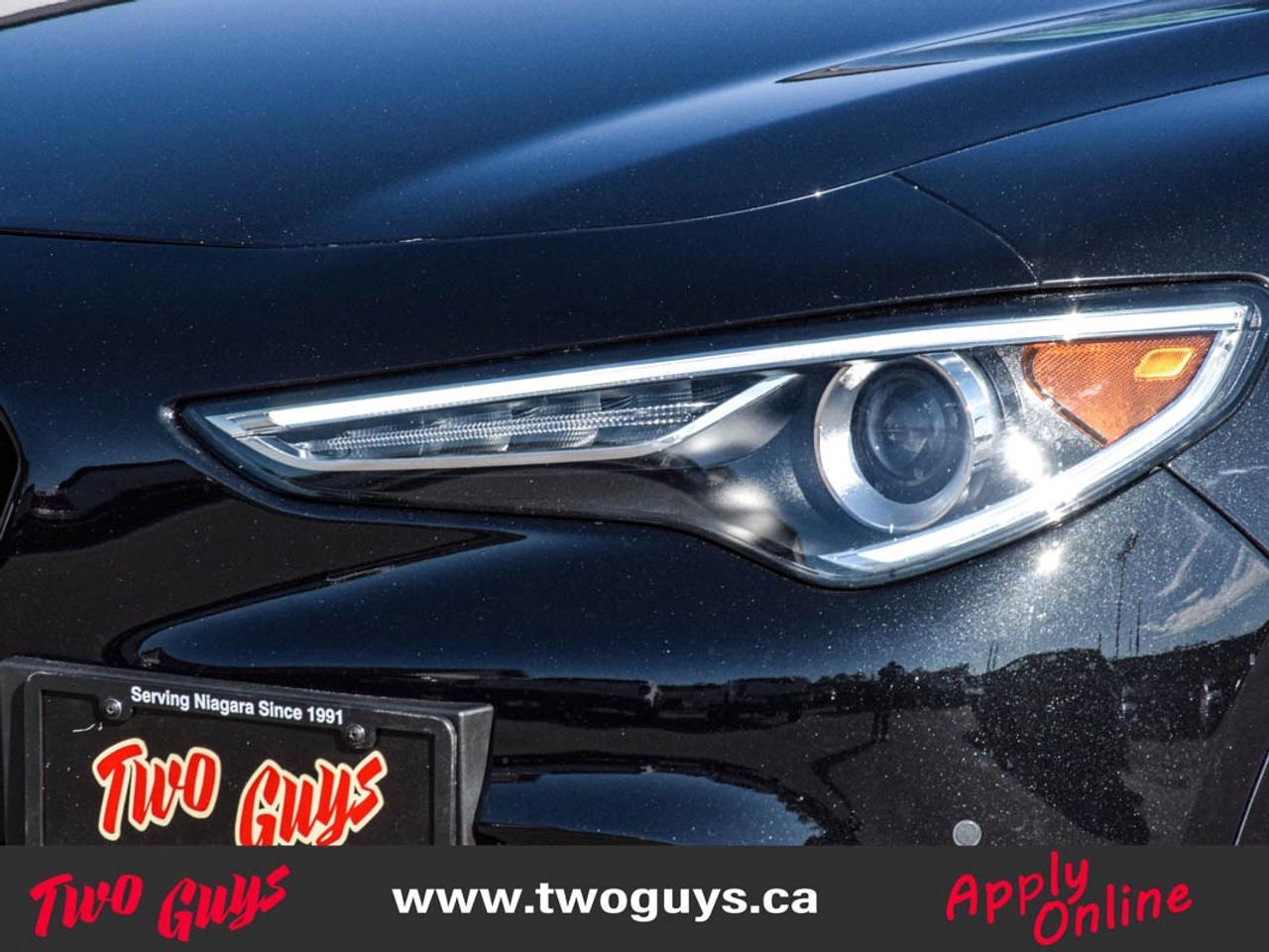 2021 Alfa Romeo Stelvio Ti Sport   RED Leather   Panoroof   Nav Photo