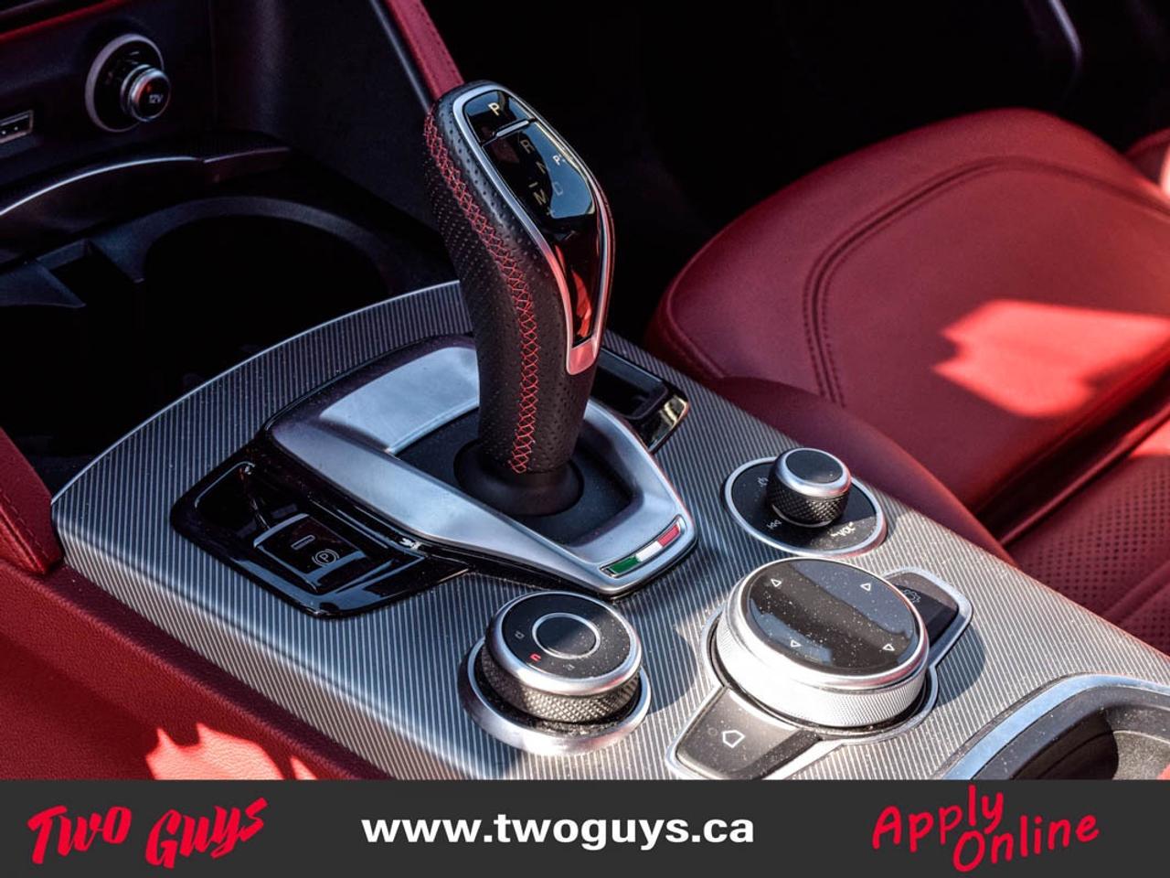 2021 Alfa Romeo Stelvio Ti Sport   RED Leather   Panoroof   Nav Photo